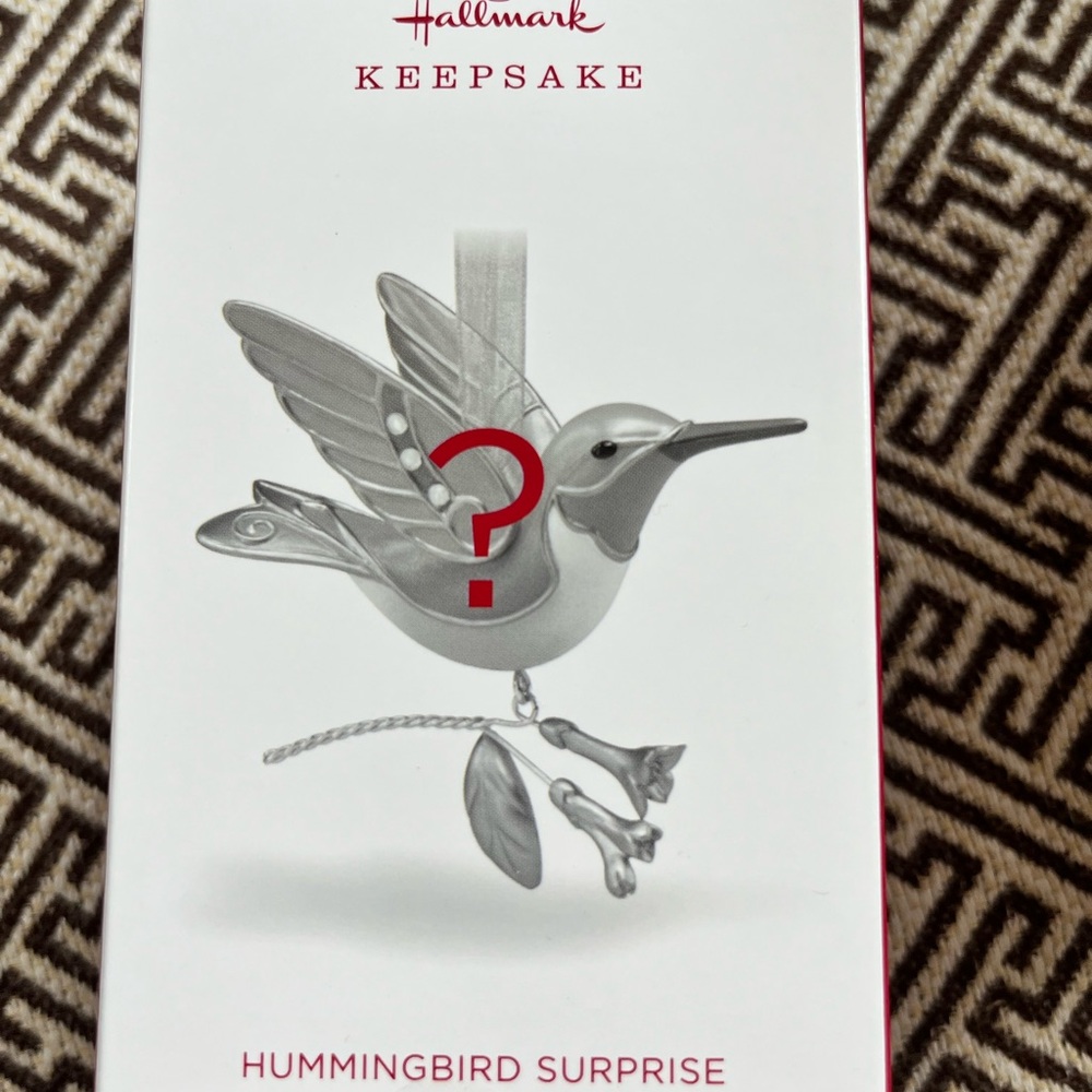 2018 Hallmark Keepsake Ornament Hummingbird Surprise